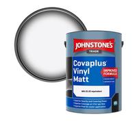 Johnstone's Trade Covaplus Vinyl Matt Walls & Ceilings Emulsion Paint (Wn.02.83 Equivalent) 5L