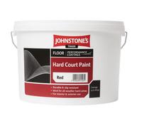 Johnstone's Trade Hard Court Paint Red 10L