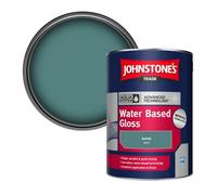 Johnstone's Trade Interior & Exterior Wood & Metal Aqua Water Based Gloss Paint Astral (16C37) 5L