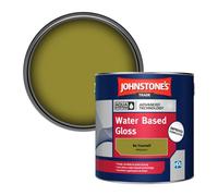 Johnstone's Trade Interior & Exterior Wood & Metal Aqua Water Based Gloss Paint Be Yourself (Ppg1218-7) 2.5L