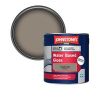 Johnstone's Trade Interior & Exterior Wood & Metal Aqua Water Based Gloss Paint Country Cafe (Ppg14-02) 2.5L