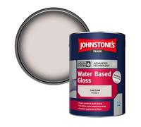 Johnstone's Trade Interior & Exterior Wood & Metal Aqua Water Based Gloss Paint Lost Love (Ppg1047-2) 5L