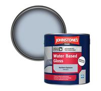 Johnstone's Trade Interior & Exterior Wood & Metal Aqua Water Based Gloss Paint Northern Exposure (Ppg1165-3) 2.5L