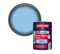 Johnstone's Trade Interior & Exterior Wood & Metal Aqua Water Based Gloss Paint Perfect Day (Ppg1241-3) 1L