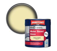 Johnstone's Trade Interior & Exterior Wood & Metal Aqua Water Based Gloss Paint Shower Of Sparks (Ppg1213-3) 2.5L