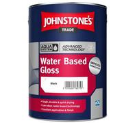 Johnstone's Trade Johnstone's Aqua Water Based Gloss Black 5L