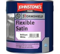 Johnstone's Trade Johnstones Trade Stormshield Flexible Satin Brilliant White 2.5L