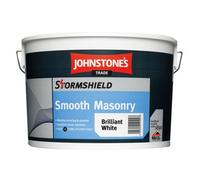 Johnstone's Trade Johnstones Trade Stormshield Smooth Masonry Brilliant White 10L