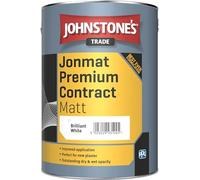 Johnstones Trade Jonmat Premium Contract Matt - Brilliant White - 5 Litre