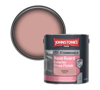 Johnstone's Trade Stormshield Aqua Guard Exterior Gloss Wood & Metal Paint Coral Cove (Ppg1057-4) 2.5L