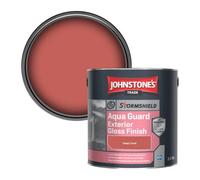 Johnstone's Trade Stormshield Aqua Guard Exterior Gloss Wood & Metal Paint Deep Coral 2.5L