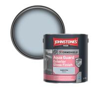 Johnstone's Trade Stormshield Aqua Guard Exterior Gloss Wood & Metal Paint Dolphin Dive (Ppg10-12) 2.5L
