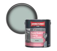 Johnstone's Trade Stormshield Aqua Guard Exterior Gloss Wood & Metal Paint Isle Green 2.5L