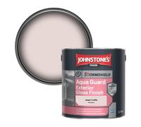 Johnstone's Trade Stormshield Aqua Guard Exterior Gloss Wood & Metal Paint Sweet Truffle (Ppg1054-2) 2.5L