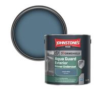 Johnstone's Trade Stormshield Aqua Guard Exterior Primer Undercoat Wood & Metal Paint Canyon Blue (Ppg1155-6) 2.5L