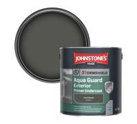 Johnstone's Trade Stormshield Aqua Guard Exterior Primer Undercoat Wood & Metal Paint Dark Woods (Ppg0999-7) 2.5L