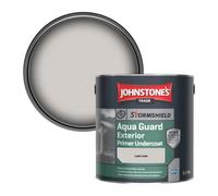 Johnstone's Trade Stormshield Aqua Guard Exterior Primer Undercoat Wood & Metal Paint Lost Love 2.5L