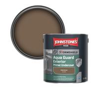 Johnstone's Trade Stormshield Aqua Guard Exterior Primer Undercoat Wood & Metal Paint Pale Brown (Ral 8025) 2.5L