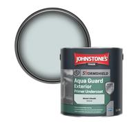 Johnstone's Trade Stormshield Aqua Guard Exterior Primer Undercoat Wood & Metal Paint Winter's Breath (Ppg10-25) 2.5L