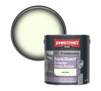 Johnstone's Trade Stormshield Aqua Guard Exterior Satin Wood & Metal Paint (0010-G50Y) 2.5L