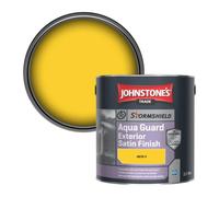 Johnstone's Trade Stormshield Aqua Guard Exterior Satin Wood & Metal Paint (0070-Y) 2.5L