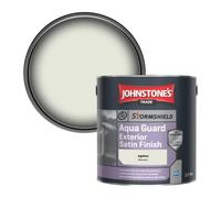 Johnstone's Trade Stormshield Aqua Guard Exterior Satin Wood & Metal Paint Ageless (Ppg1123-1) 2.5L