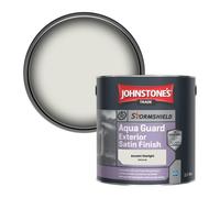 Johnstone's Trade Stormshield Aqua Guard Exterior Satin Wood & Metal Paint Ancient Starlight (Ppg10-05) 2.5L
