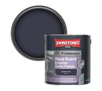 Johnstone's Trade Stormshield Aqua Guard Exterior Satin Wood & Metal Paint Bramble Patch (Ppg1172-7) 2.5L