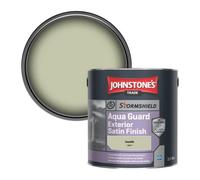 Johnstone's Trade Stormshield Aqua Guard Exterior Satin Wood & Metal Paint Gazelle (12B17) 2.5L