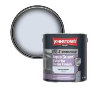Johnstone's Trade Stormshield Aqua Guard Exterior Satin Wood & Metal Paint Monet's Lavender (Ppg1170-2) 2.5L