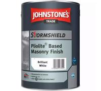 Johnstone's Trade Stormshield Pliolite Masonry Finish Brilliant White 5L