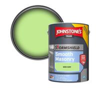Johnstone's Trade Stormshield Smooth Masonry Paint (0050-G30Y) 5L