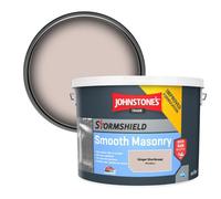 Johnstone's Trade Stormshield Smooth Masonry Paint Ginger Shortbread (Ppg1062-3) 10L