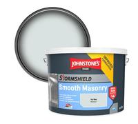 Johnstone's Trade Stormshield Smooth Masonry Paint Icy Bay (Ppg1012-1) 10L
