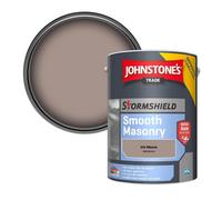 Johnstone's Trade Stormshield Smooth Masonry Paint Iris Mauve (Ppg1016-5) 5L