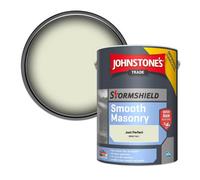 Johnstone's Trade Stormshield Smooth Masonry Paint Just Perfect (Ppg1116-1) 5L