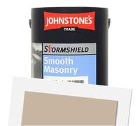 Johnstone's Trade Stormshield Smooth Masonry Paint Mushroom 5L