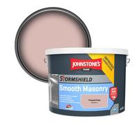 Johnstone's Trade Stormshield Smooth Masonry Paint Pressed Petal (Ppg1057-3) 10L