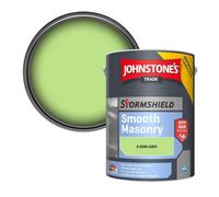 Johnstone's Trade Stormshield Smooth Masonry Paint (S 0550-G30Y) 5L