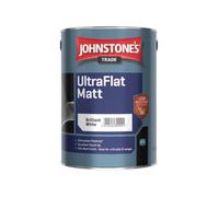 Johnstones Trade Ultraflat Matt - Brilliant White - 10 Litre