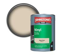 Johnstone's Trade Vinyl Silk Walls & Ceilings Emulsion Paint Alpaca Wool (Ppg14-19) 5L