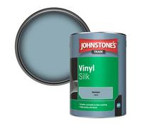 Johnstone's Trade Vinyl Silk Walls & Ceilings Emulsion Paint Horizon (18C35) 5L