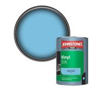 Johnstone's Trade Vinyl Silk Walls & Ceilings Emulsion Paint Horizon Haze (Ppg1237-4) 1L