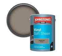 Johnstone's Trade Vinyl Soft Sheen Walls & Ceilings Emulsion Paint Country Cafe (Ppg14-02) 5L