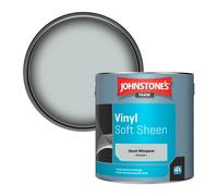 Johnstone's Trade Vinyl Soft Sheen Walls & Ceilings Emulsion Paint Ghost Whisperer (Ppg1039-1) 2.5L