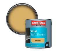 Johnstone's Trade Vinyl Soft Sheen Walls & Ceilings Emulsion Paint Golden Ochre 2.5L