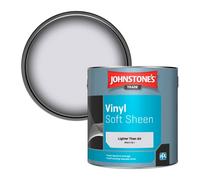 Johnstone's Trade Vinyl Soft Sheen Walls & Ceilings Emulsion Paint Lighter Than Air (Ppg1176-1) 2.5L