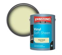 Johnstone's Trade Vinyl Soft Sheen Walls & Ceilings Emulsion Paint Power Through (Ppg1216-3) 5L
