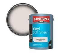Johnstone's Trade Vinyl Soft Sheen Walls & Ceilings Emulsion Paint Shepherd's Warning (Ppg1016-1) 5L