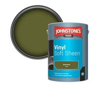 Johnstone's Trade Vinyl Soft Sheen Walls & Ceilings Emulsion Paint Sherwood (12D45) 5L